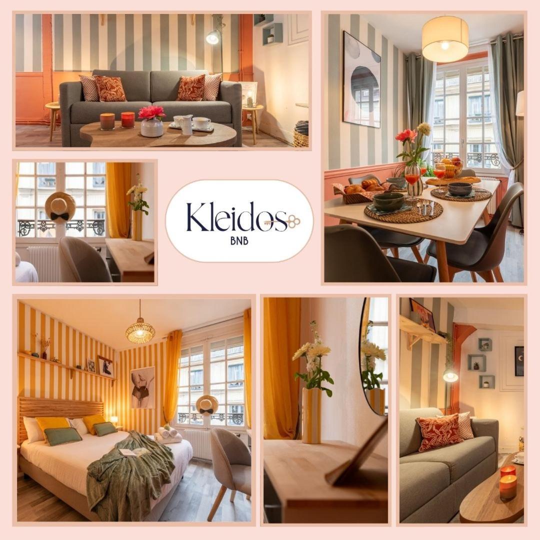 Olympe By Kleidos, Appartement 4P, Rue Calme, Centre Historique, Proche Gare ルーアン エクステリア 写真