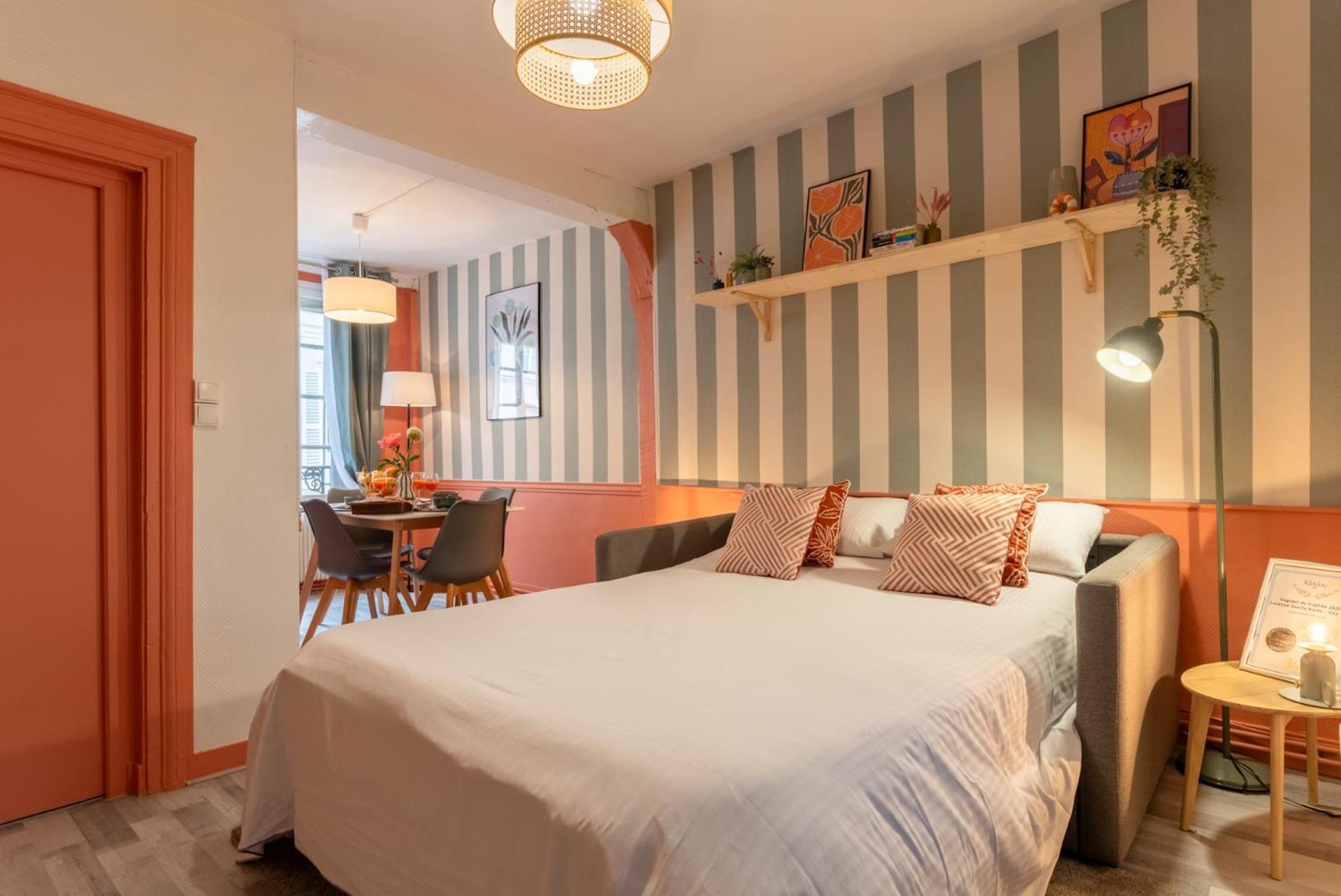 Olympe By Kleidos, Appartement 4P, Rue Calme, Centre Historique, Proche Gare ルーアン エクステリア 写真